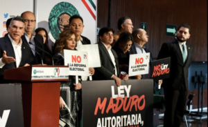 Carlos Mancilla acompaña posicionamiento del PRI contra la “Ley Maduro” en representación de la Red Jóvenes X México