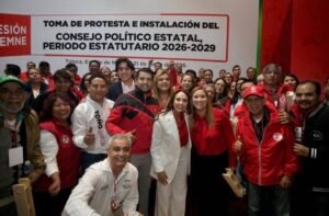 PRI Estado de México instala su Consejo Político Estatal 2026-2029 y fortalece estructura territorial