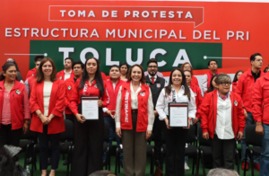 PRI Estado de México fortalece su presencia en la capital con la toma de protesta de la estructura territorial de Toluca
